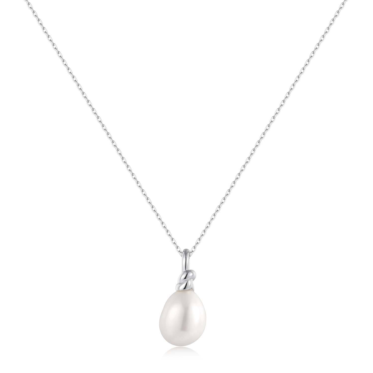  Chic Creator - Silber / Rhodiniert - Perle - 51cm